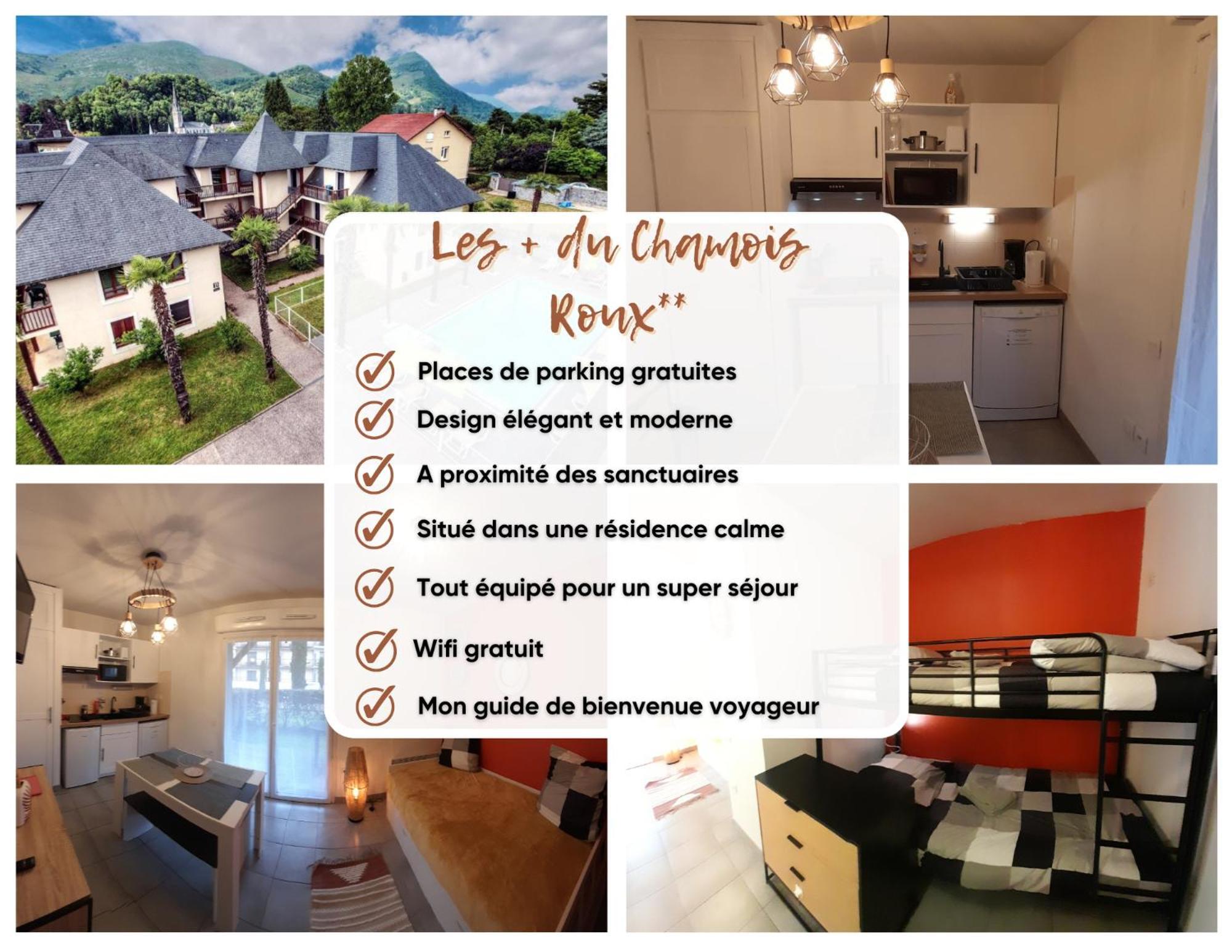 Appartement Du Chamois Roux, Dans Residence De Tourisme 3 Etoiles Lourdes Eksteriør bilde